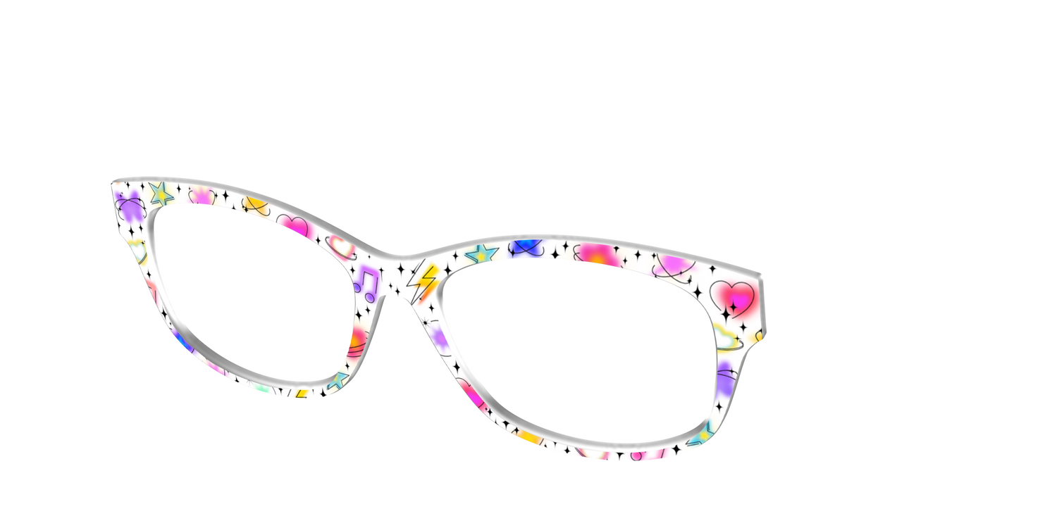 The Airbrushed Icons - Angle Top Image - Pair Eyewear