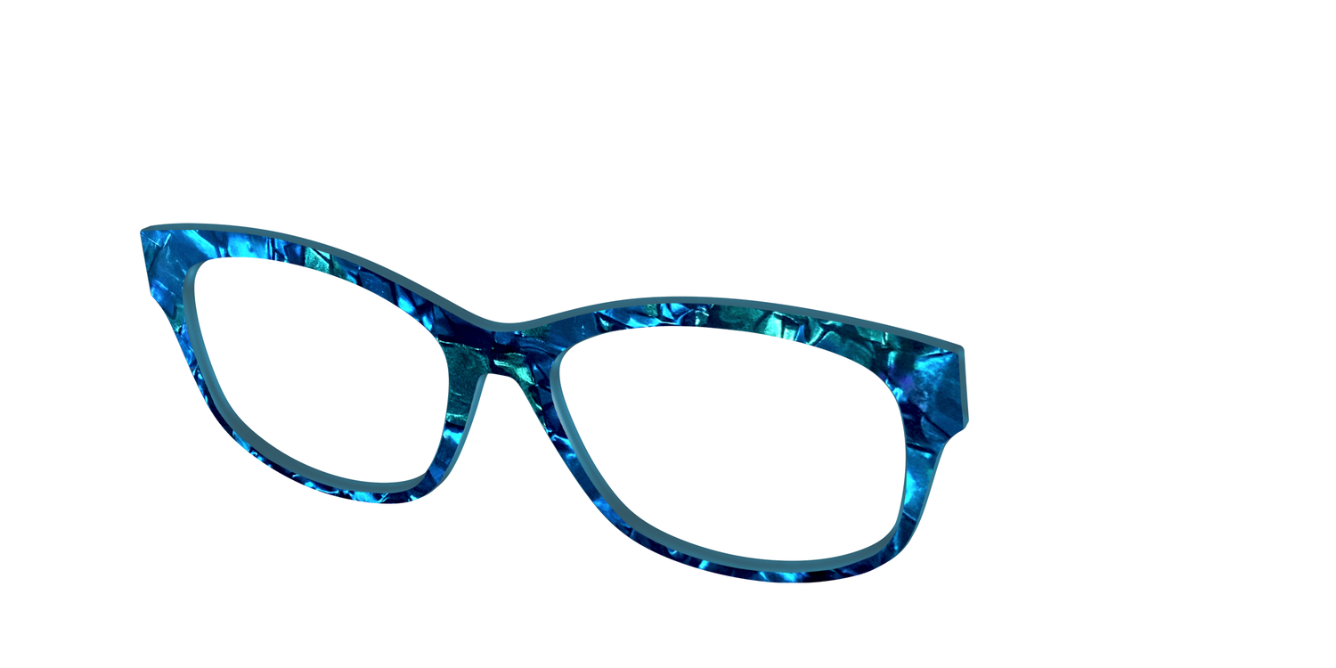 The Alexandrite Pearl Marble - Angle Top Image - Pair Eyewear
