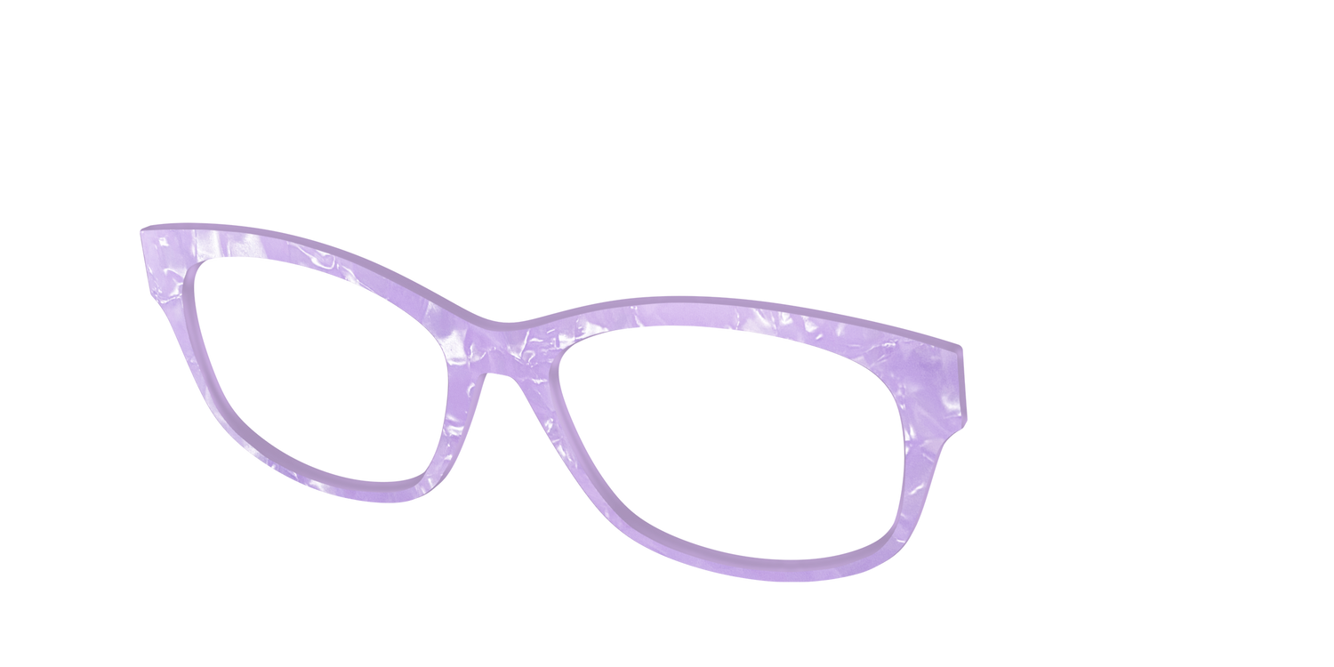 The Amethyst Pearl Marble - Angle Top Image - Pair Eyewear