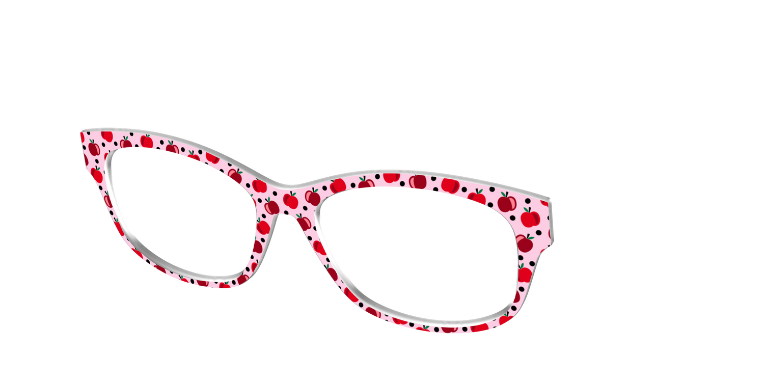 The Apple Polka Dot - Angle Top Image - Pair Eyewear