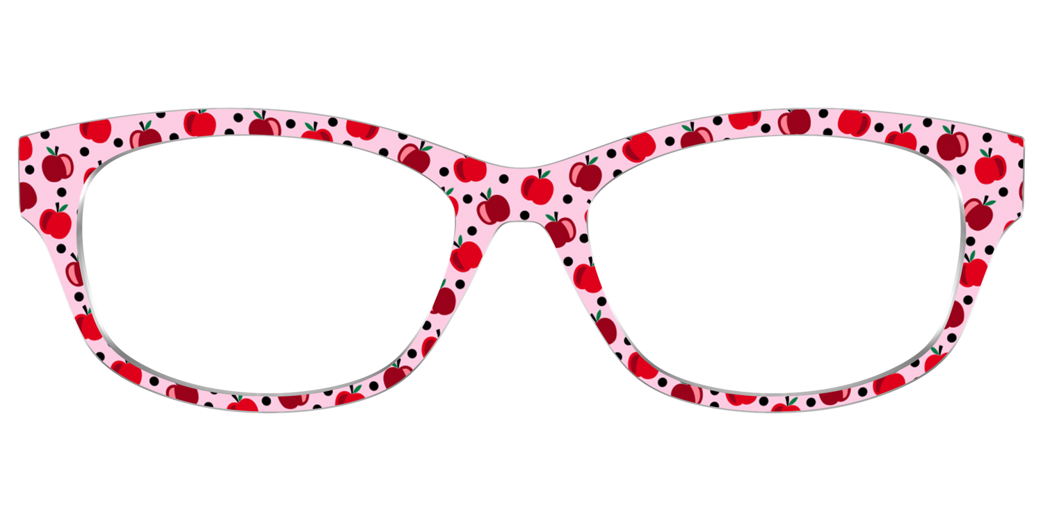 The Apple Polka Dot - Front Top Image - Pair Eyewear