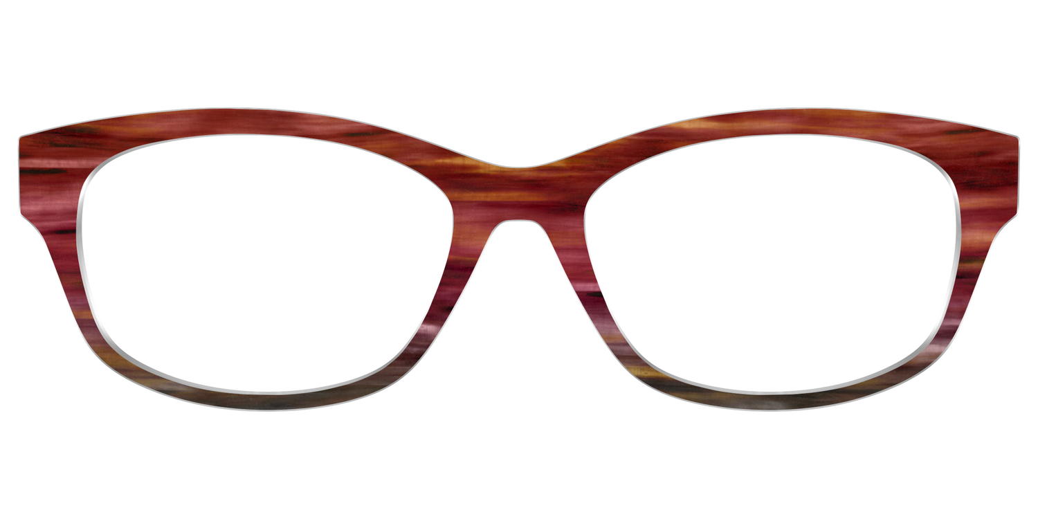 The Auburn Gradient Horn - Front Top Image - Pair Eyewear