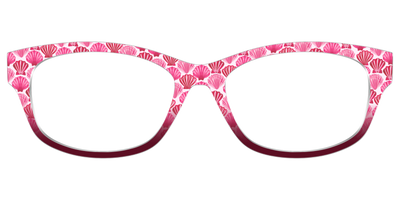 The Cerise Shell Scallop - Front Top Thumbnail - Pair Eyewear