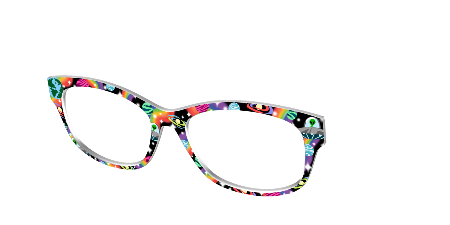 The Cosmic Party - Angle Top Image - Pair Eyewear