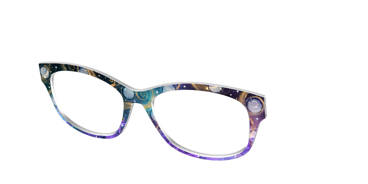 The Crystal Ball Haze - Angle Top Image - Pair Eyewear