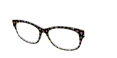 The Dainty Mushroom Floral - Angle Top Thumbnail - Pair Eyewear