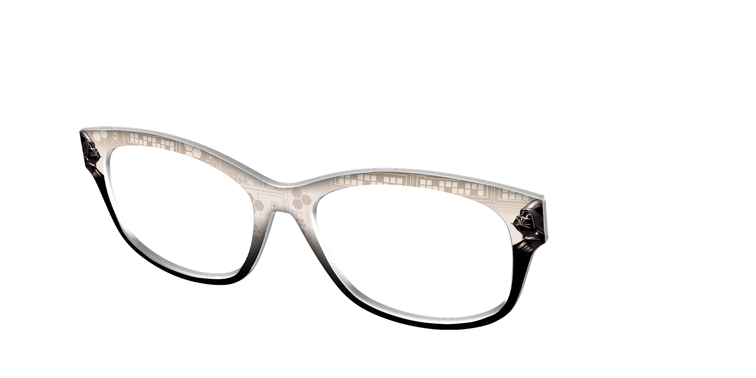 Dark Side Gradient - Angle Top Image - Pair Eyewear