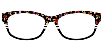 The Ditsy Stripe Split - Front Top Thumbnail - Pair Eyewear