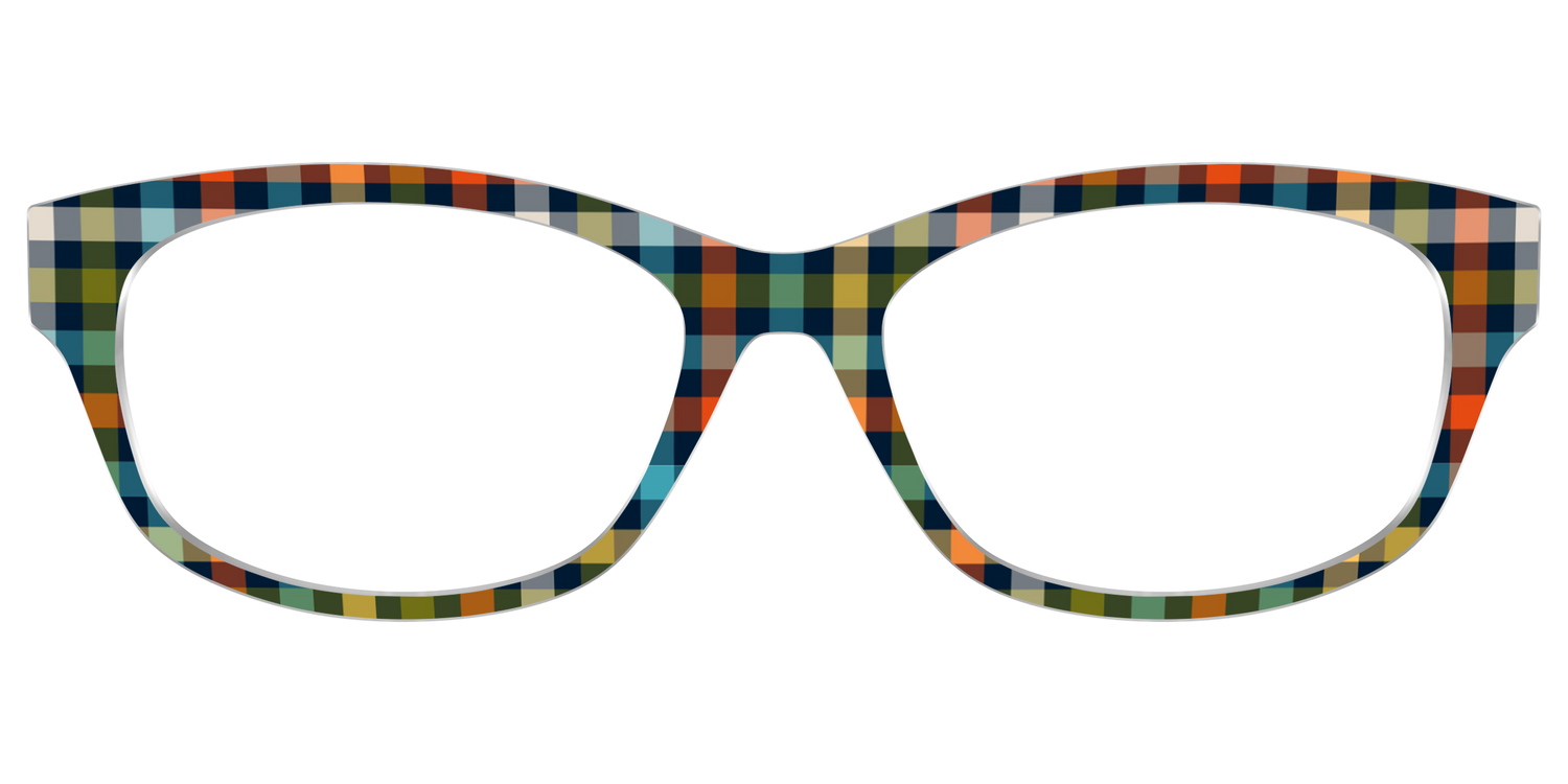 The Dockside Gingham - Front Top Image - Pair Eyewear