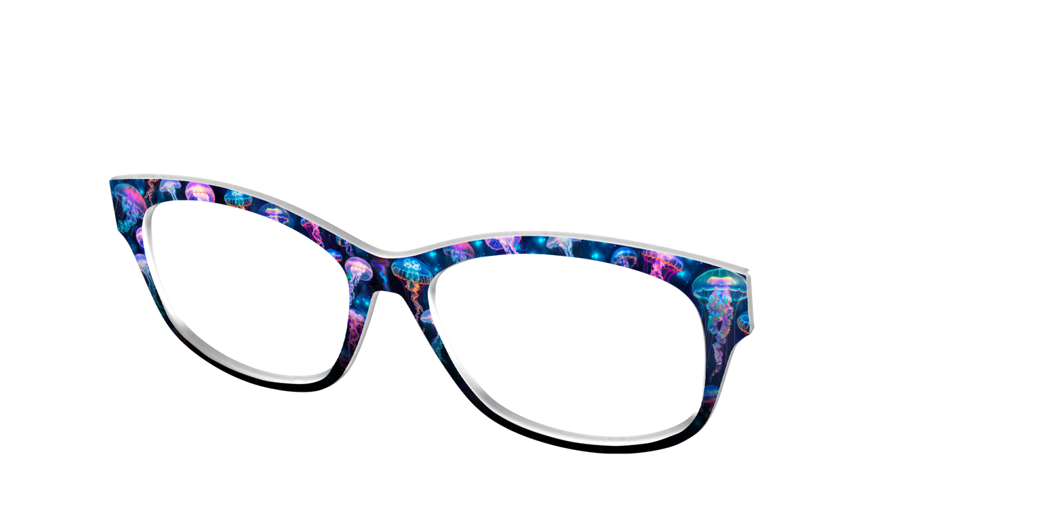 The Gleaming Jellyfish - Angle Top Image - Pair Eyewear