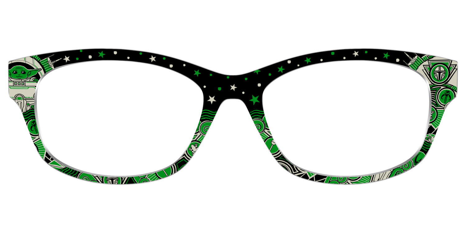 Grogu™ Deco Galaxy - Front Top Image - Pair Eyewear