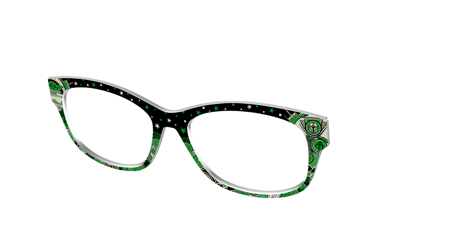 Grogu™ Deco Galaxy - Angle Top Image - Pair Eyewear