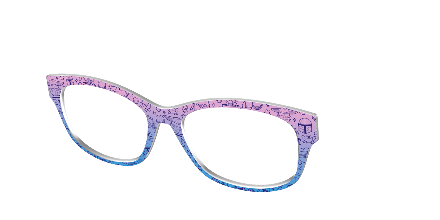 Grogu™ Galaxy Gradient - Angle Top Image - Pair Eyewear