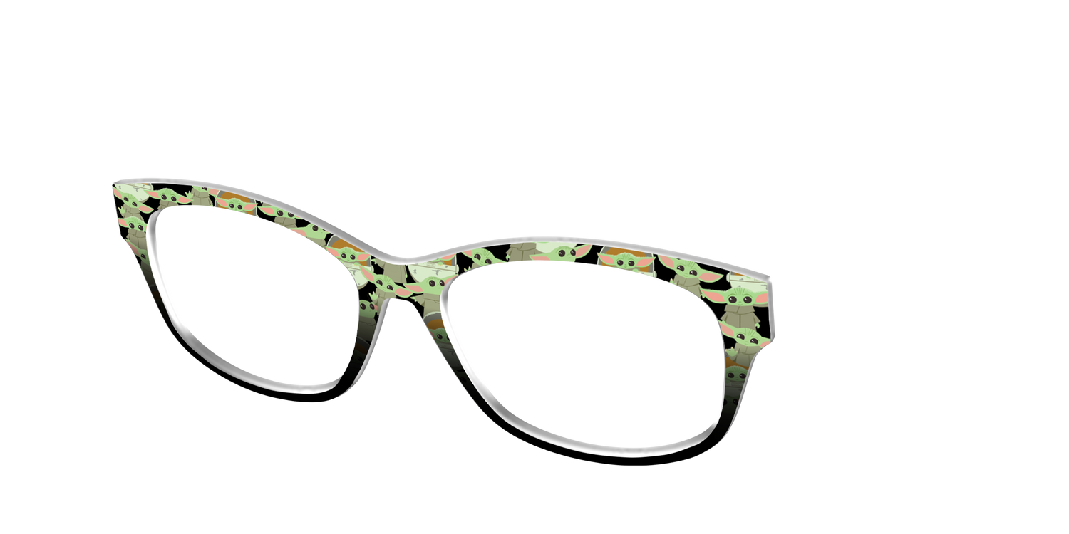 Grogu™ Gradient - Angle Top Image - Pair Eyewear