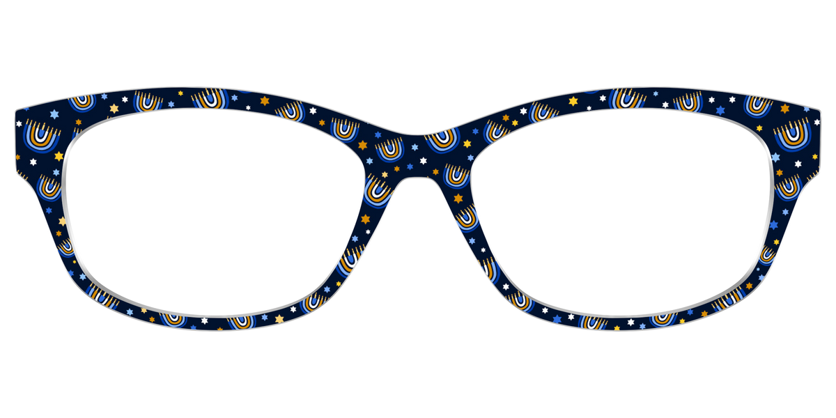 The Hanukkah Menorahs - Front Top Image - Pair Eyewear