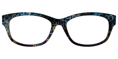 The Holographic Numbers - Front Top Thumbnail - Pair Eyewear