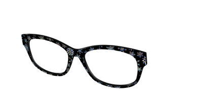 The Holographic Snowflakes - Angle Top Thumbnail - Pair Eyewear
