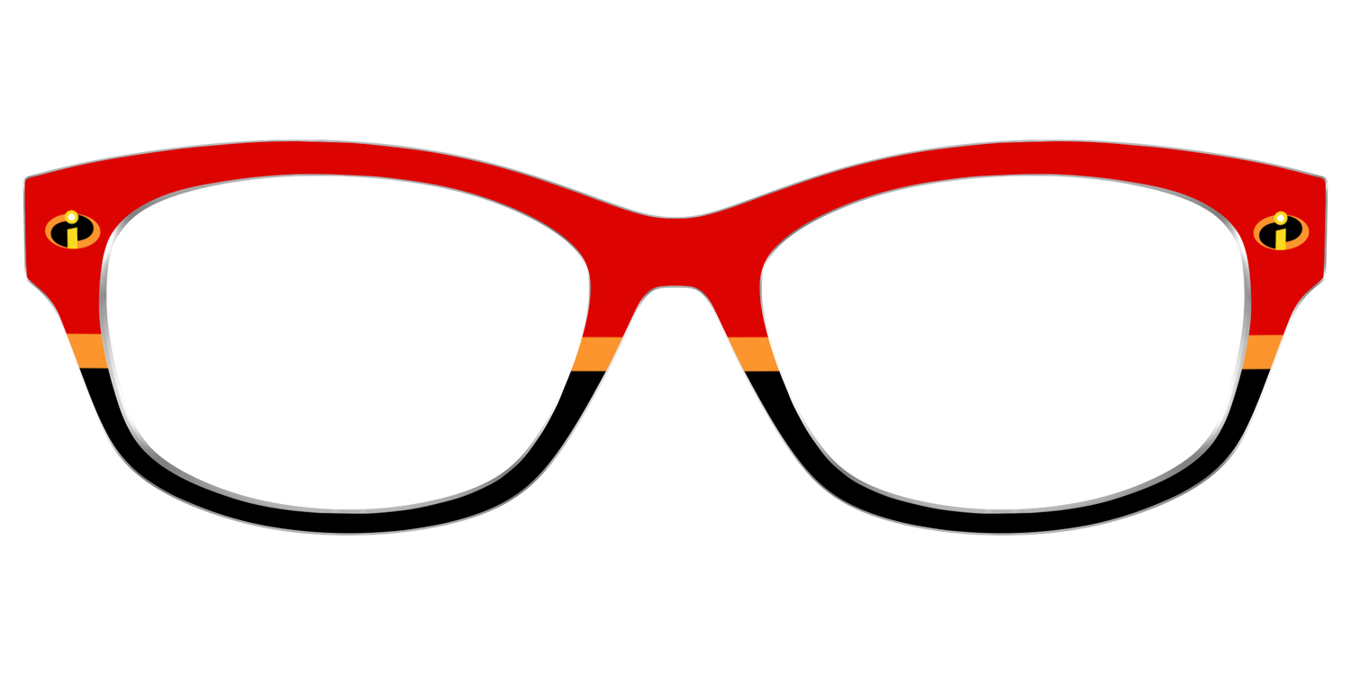 The Incredibles Super Suit - Front Top Image - Pair Eyewear
