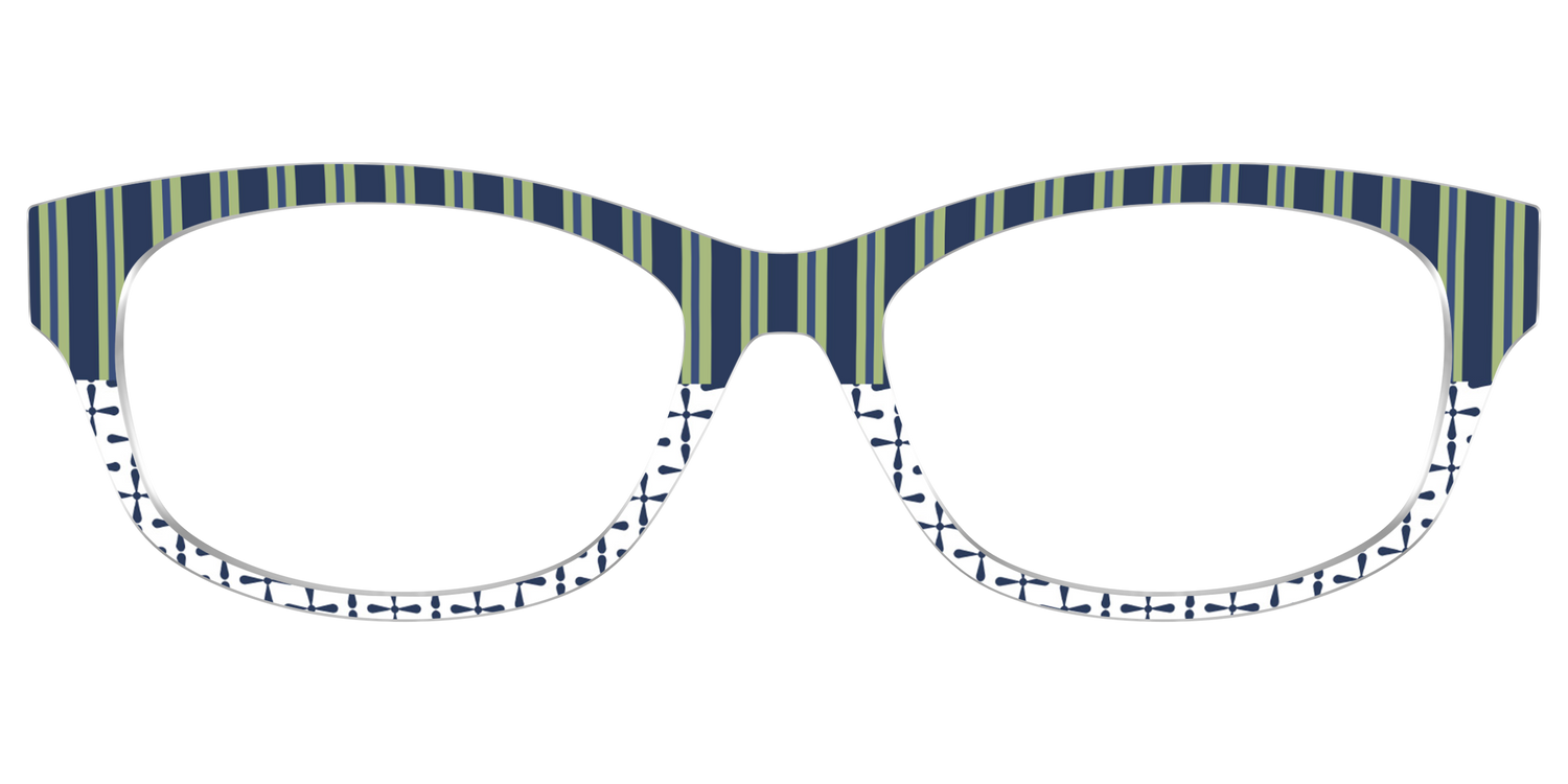 The Kayak Stripes - Front Top Image - Pair Eyewear