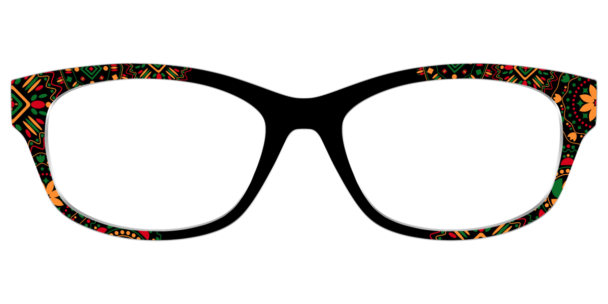 The Kwanzaa Medallion - Front Top Image - Pair Eyewear
