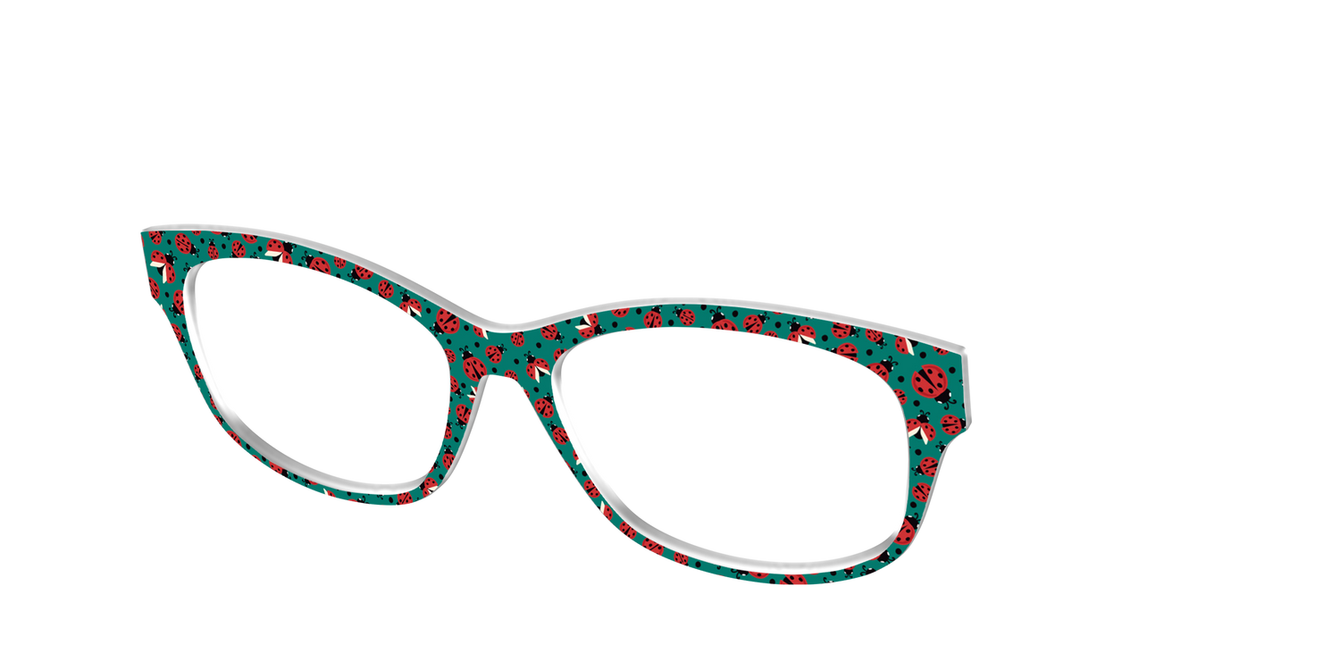 The Ladybug Bunch - Angle Top Image - Pair Eyewear