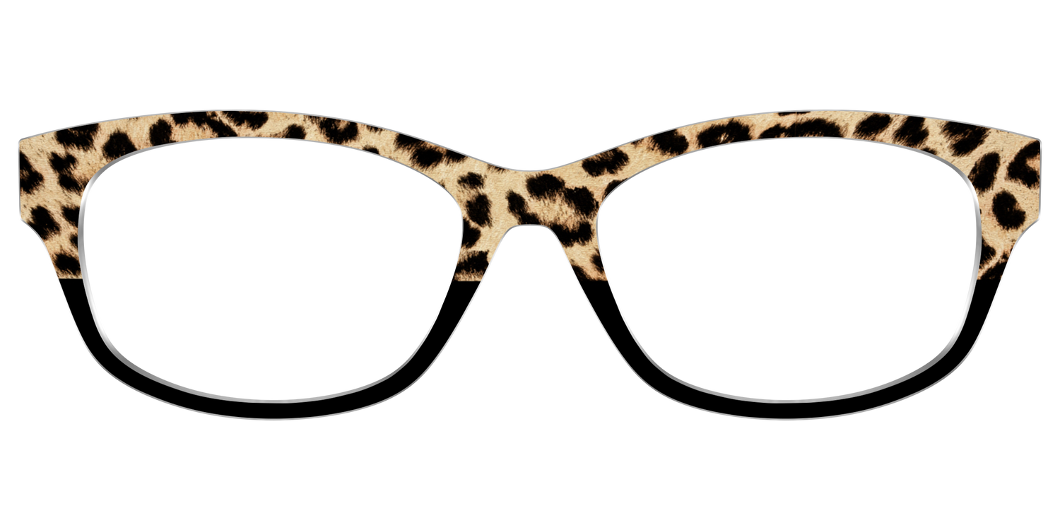 The Leopard Spots Split - Front Top Image - Pair Eyewear