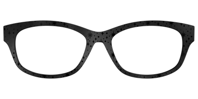 The Matte Black Spell Bursts - Front Top Thumbnail - Pair Eyewear