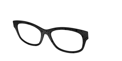 The Matte Black Spell Bursts - Angle Top Thumbnail - Pair Eyewear