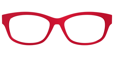 The Matte Red - Front Top Thumbnail - Pair Eyewear
