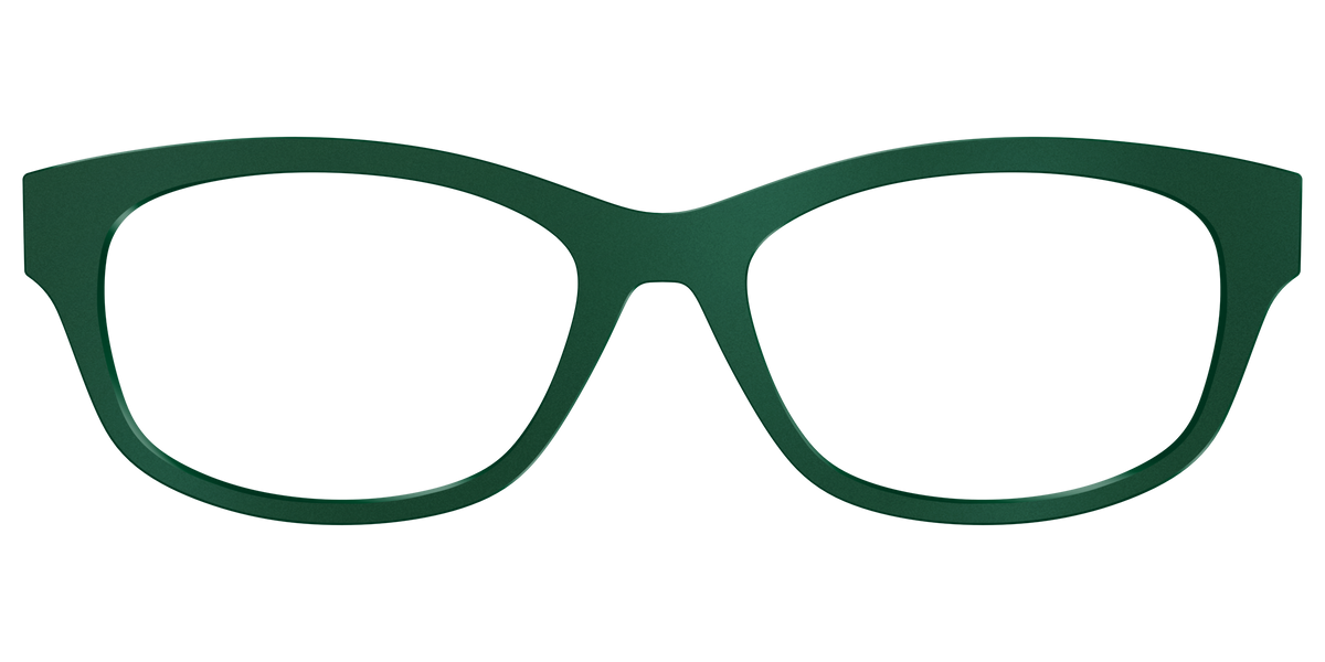 The Matte Spruce - Front Top Image - Pair Eyewear