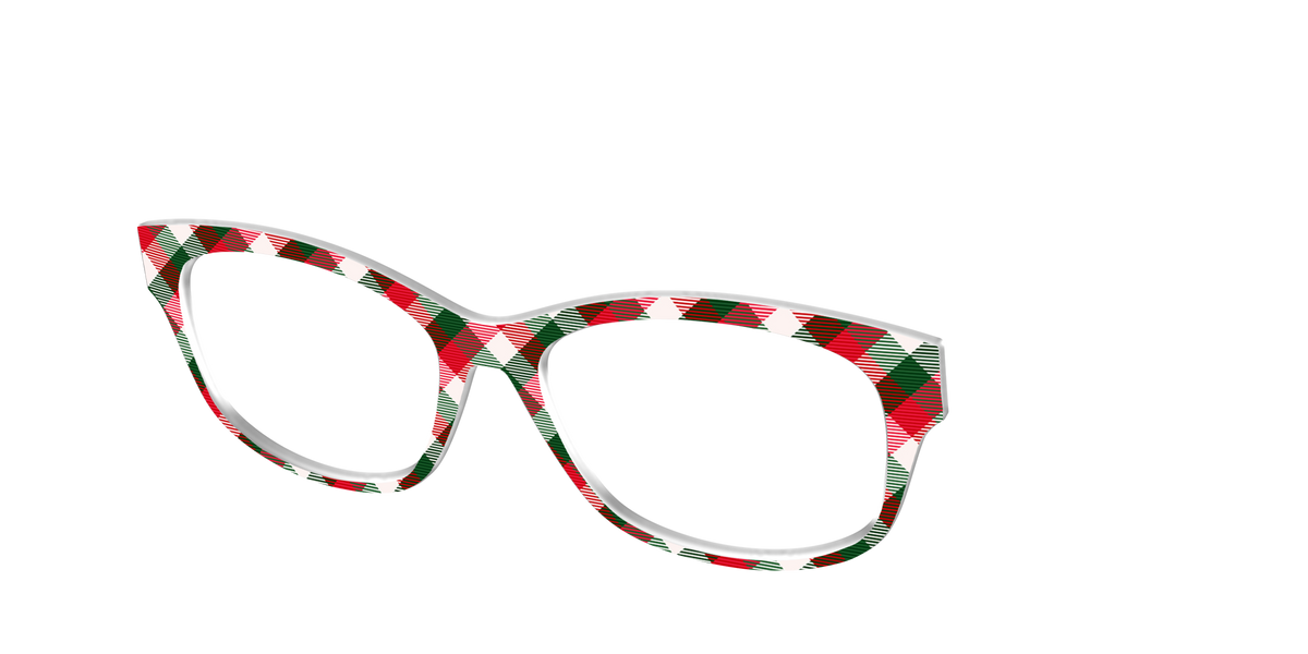 The Nice List Plaid - Angle Top Image - Pair Eyewear