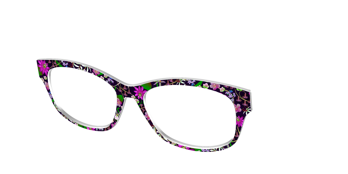 The Nightfall Blossoms - Angle Top Image - Pair Eyewear