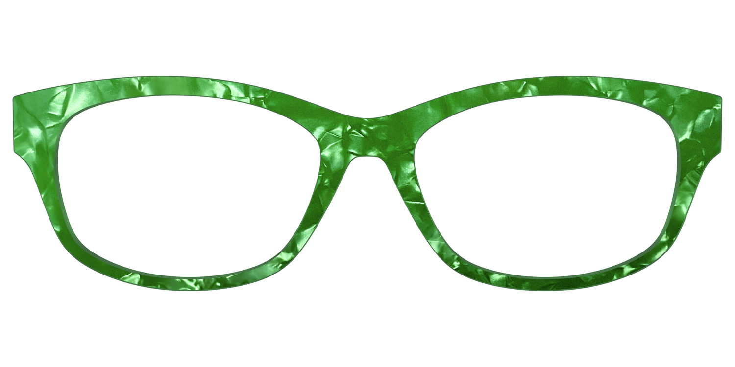 The Peridot Pearl Marble - Front Top Image - Pair Eyewear