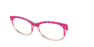 The Pink Pastry - Angle Top Thumbnail - Pair Eyewear