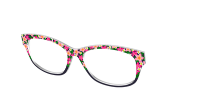 The Plumeria Crown - Angle Top Thumbnail - Pair Eyewear