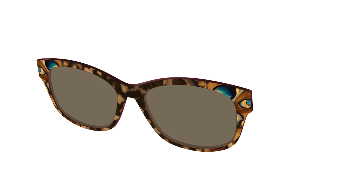 The Polarized Moth Wings Sun Top - Angle Top Image - Pair Eyewear