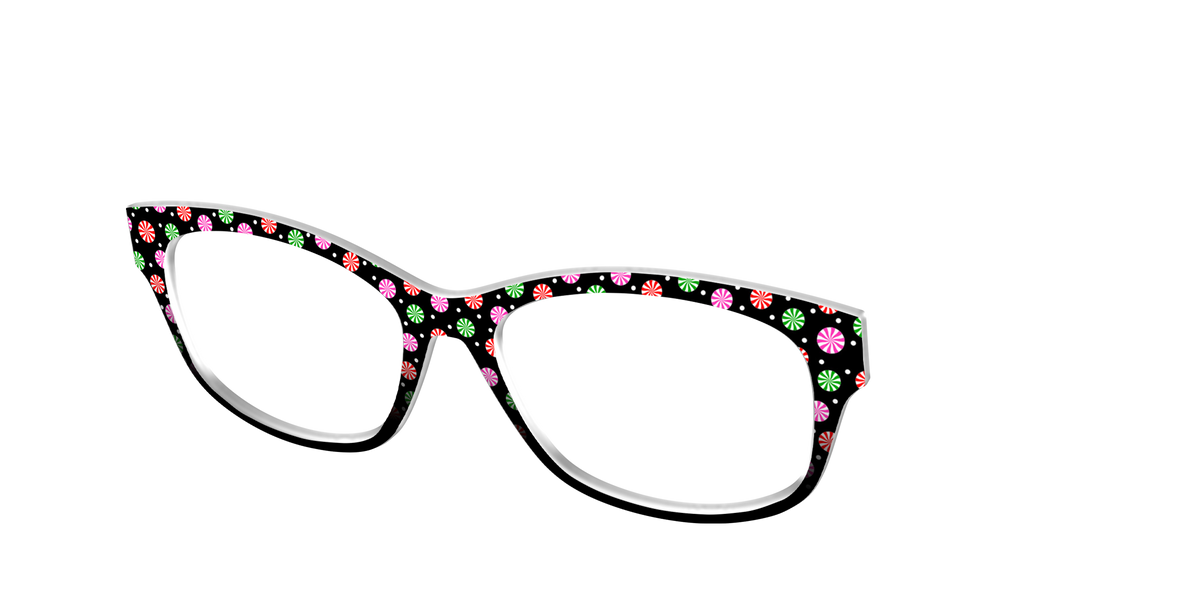 The Pretty Peppermints - Angle Top Image - Pair Eyewear