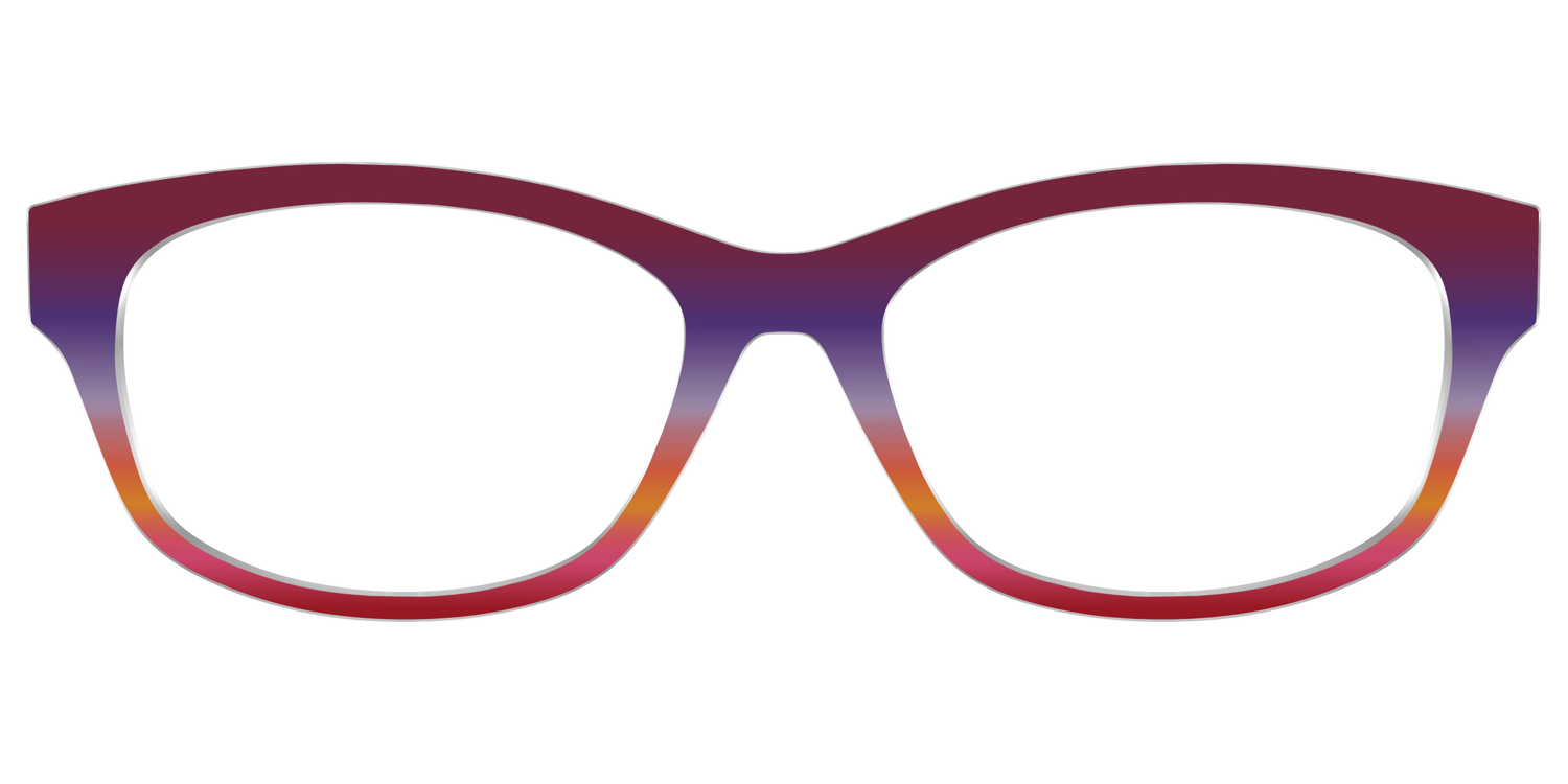 The Primary Gradient - Front Top Image - Pair Eyewear
