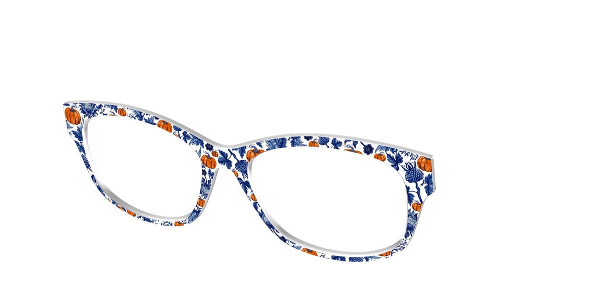 The Pumpkin Garden Toile - Angle Top Image - Pair Eyewear