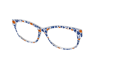 The Pumpkin Garden Toile - Angle Top Thumbnail - Pair Eyewear