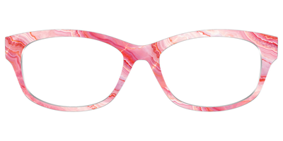 The Rose Quartz Geode - Front Top Thumbnail - Pair Eyewear