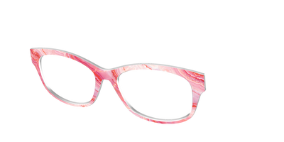 The Rose Quartz Geode - Angle Top Thumbnail - Pair Eyewear