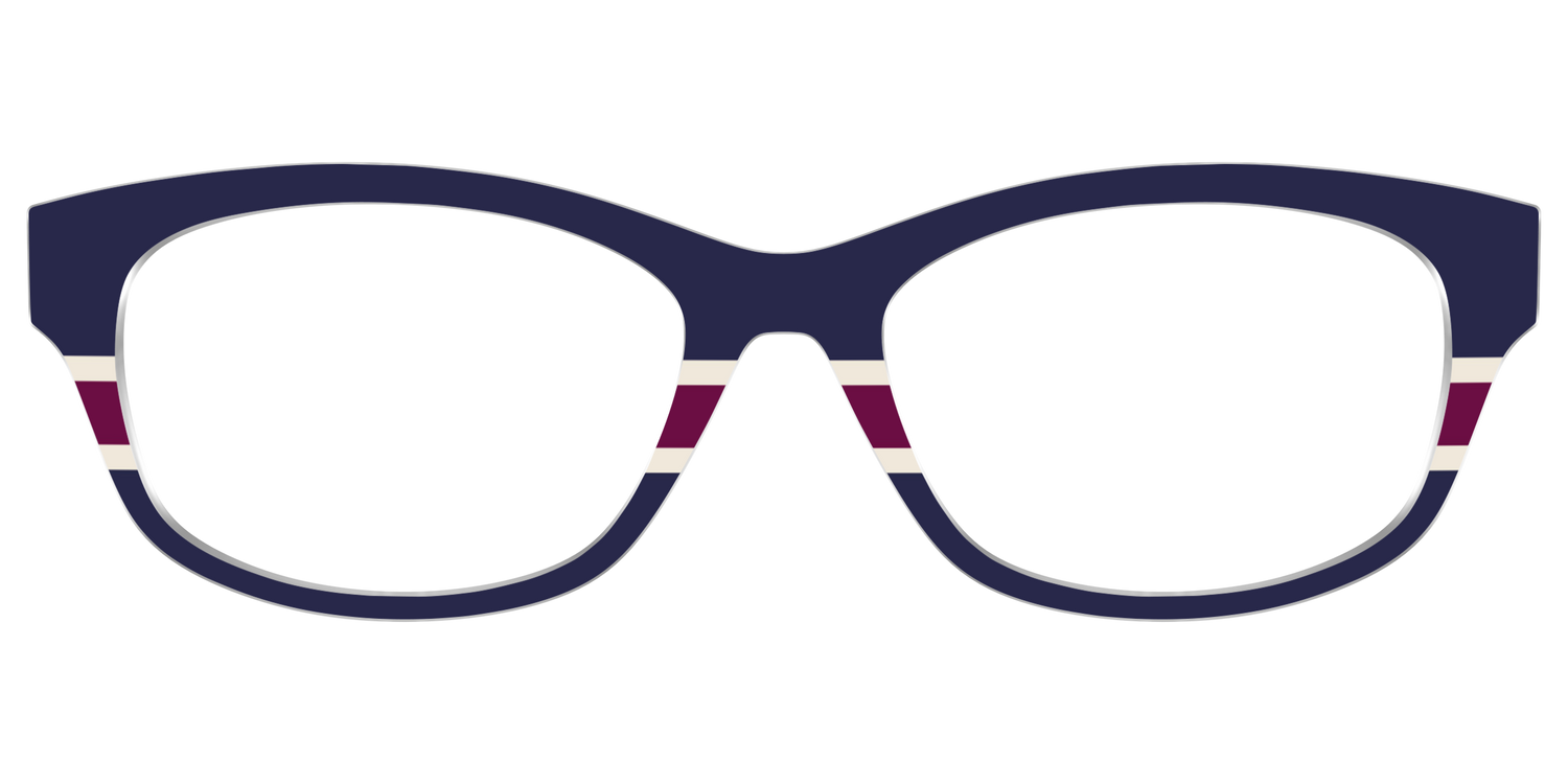 The Rugby Stripes - Front Top Image - Pair Eyewear