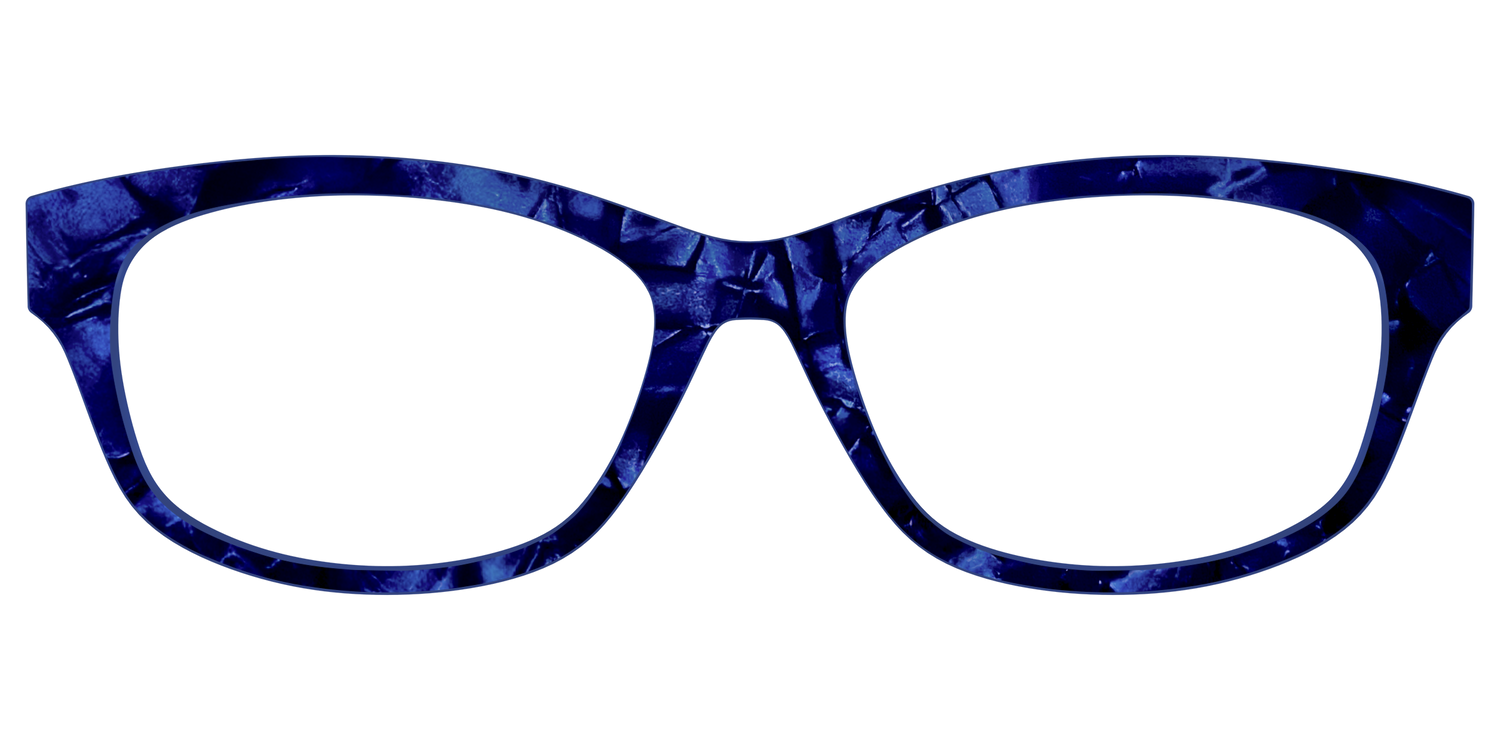 The Sapphire Pearl Marble - Front Top Image - Pair Eyewear