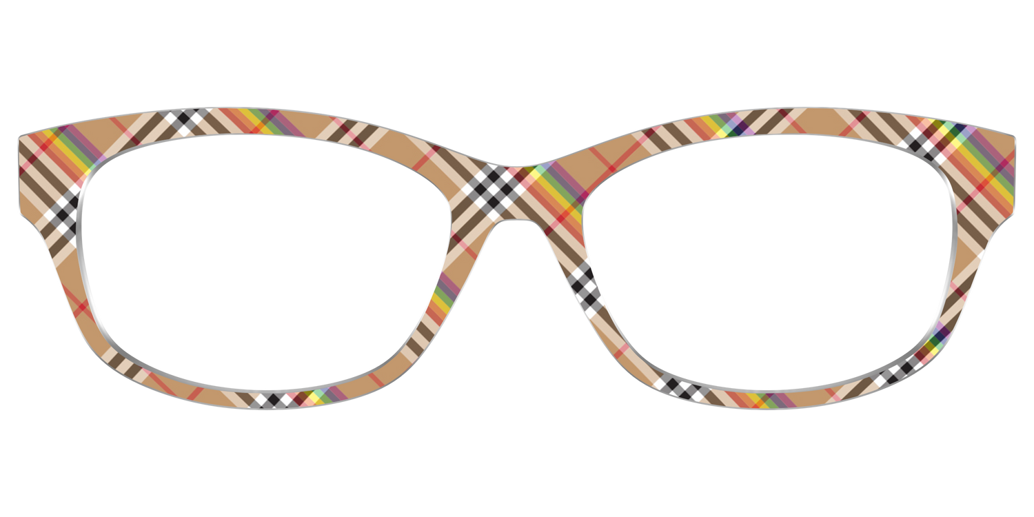 The Scholarly Plaid - Front Top Image - Pair Eyewear