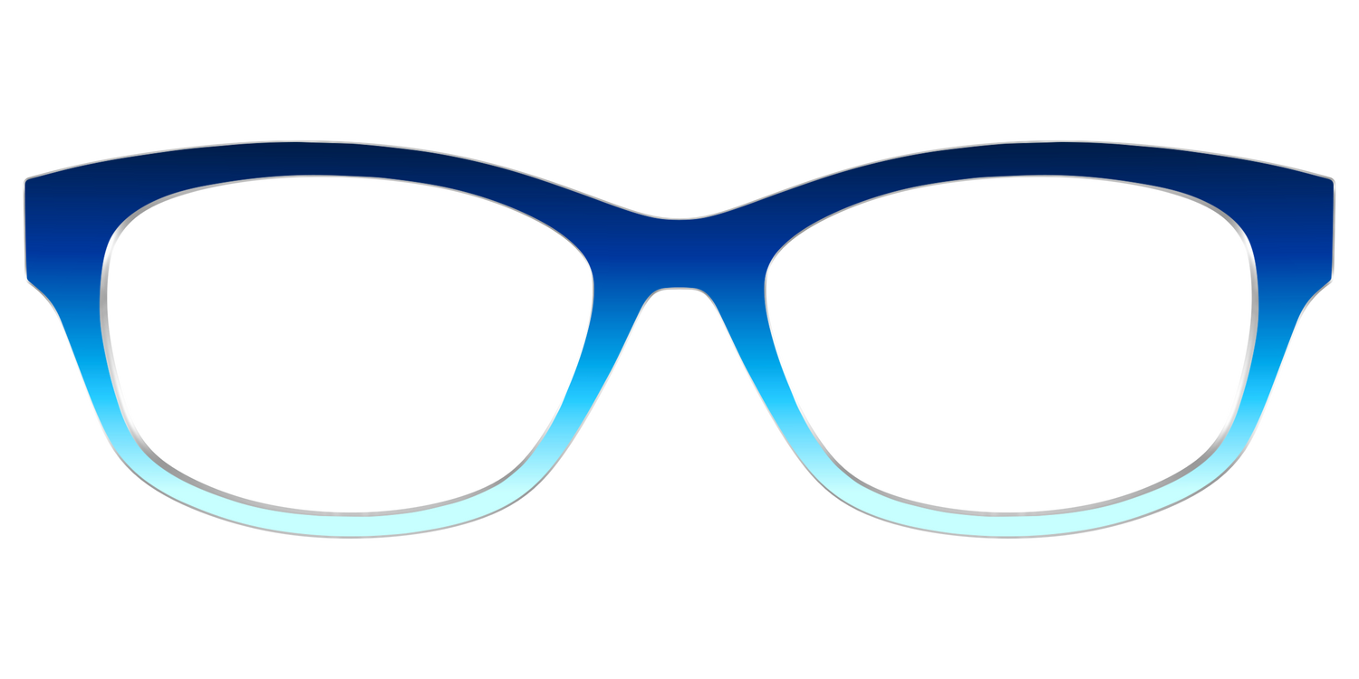 The Seaside Gradient - Front Top Image - Pair Eyewear