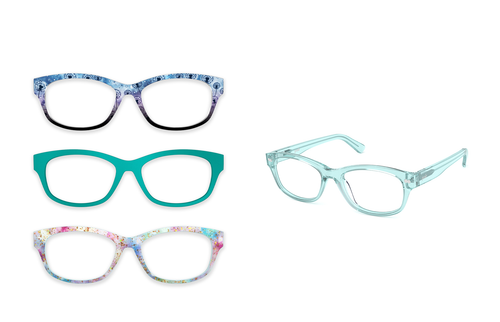 The Addison - Seafoam Clear - Pair Eyewear