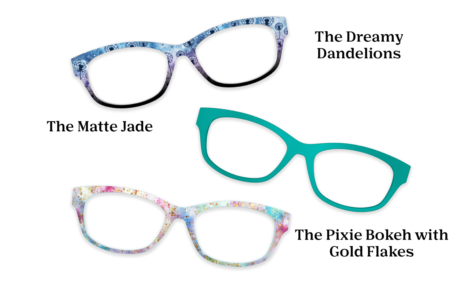 The Addison - Seafoam Clear - Pairing Set - Pair Eyewear