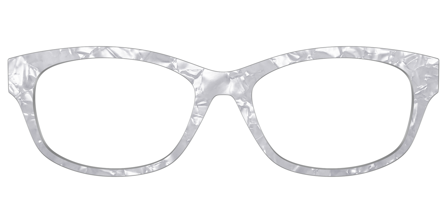 The Smoky Quartz Pearl Marble - Front Top Image - Pair Eyewear