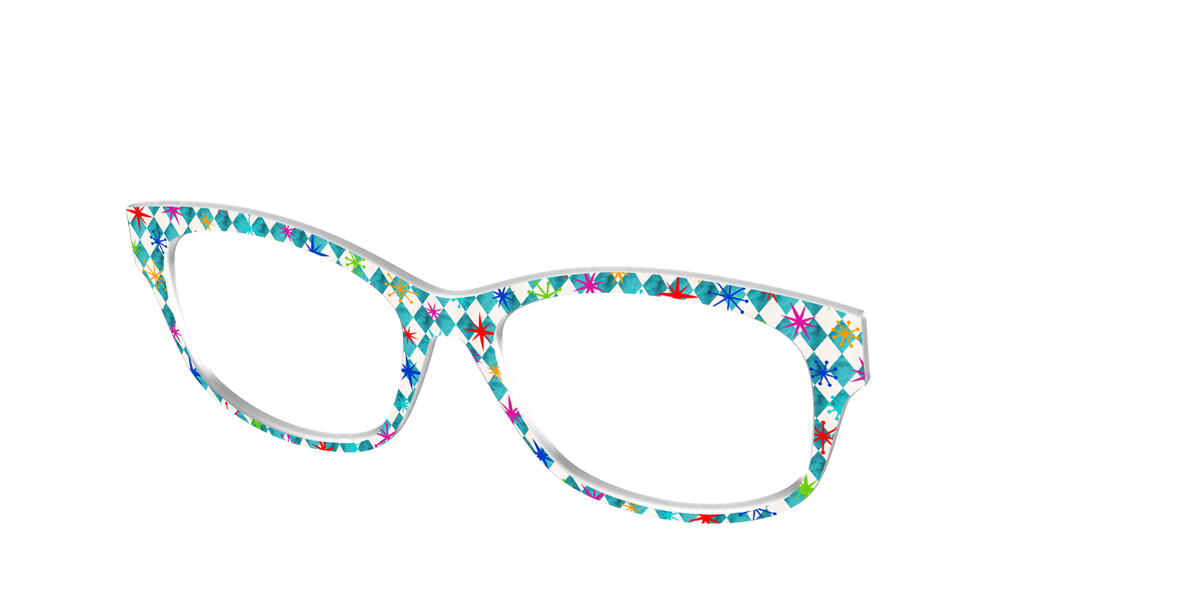 The Starburst Diamonds - Angle Top Image - Pair Eyewear